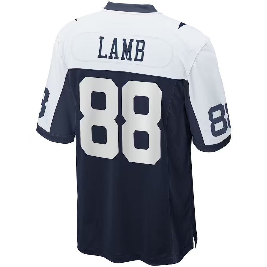 Custom #88 Navy DAL Football Shirt Top