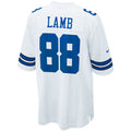 Custom #88 White DAL Football Shirt Top
