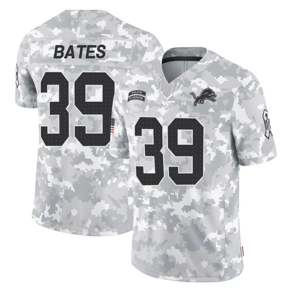 Custom #39 DET Football Shirt Top