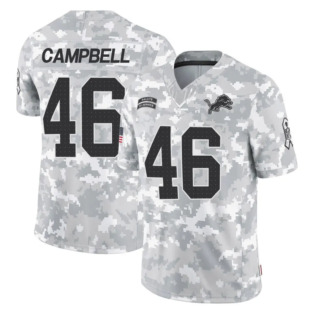 Custom #46 DET Football Shirt Top