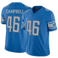 D.Lions #46 Jack Campbell Player Blue Vapor F.U.S.E. Limited Football Jerseys