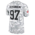 Custom #97 DET Football Shirt Top