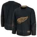 D.Red Wings Fanatics Blank Player Game Hockey Jersey - Black Stitched American Hockey Jerseys