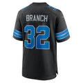 Custom #32 Black DET Football Shirt Top
