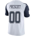 Custom D.Cowboys White-Navy Stitched Vapor Elite Football Jerseys