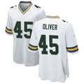 Custom #45 White GB Football Shirt Top