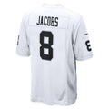 GB.Packers #8 Josh Jacobs Player White Home Game Football Jerseys