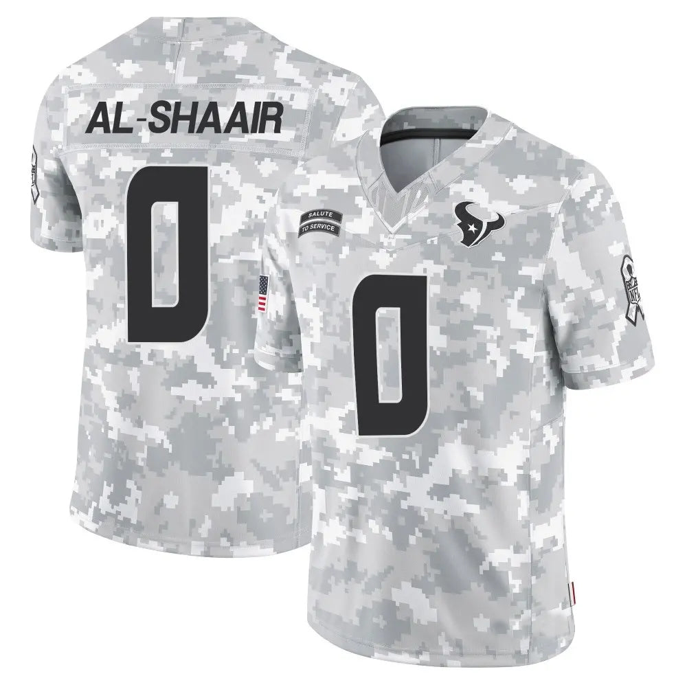 Custom #0 HOU Football Shirt Top