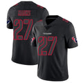 Custom #27 Black HOU Football Shirt Top