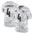 Custom #4 HOU Football Shirt Top