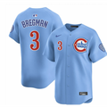 Alex Bregman Chicago Cubs Jersey - Light Blue