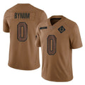 Custom #0 Brown IND Football Shirt Top