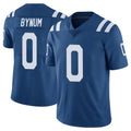 Custom #0 Royal IND Football Shirt Top