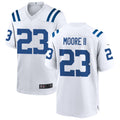 IN.Colts #23 Kenny Moore II Player White Game Football Jerseys