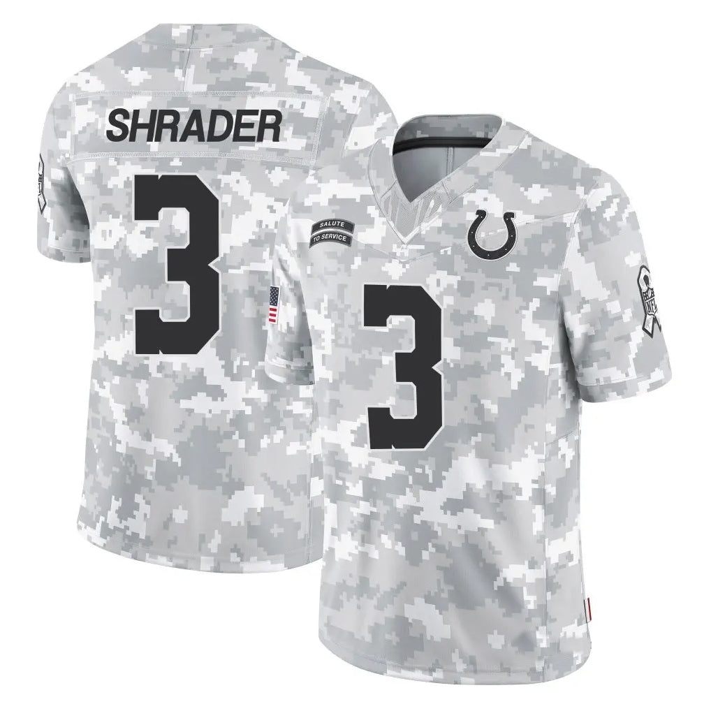 Custom #3 IND Football Shirt Top