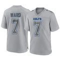 Custom #7 Gray IND Football Shirt Top