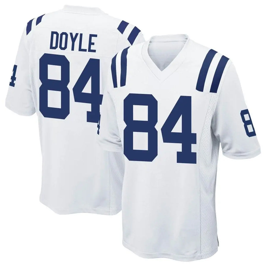 IN.Colts #84 Jack Doyle Player White Game Football Jerseys