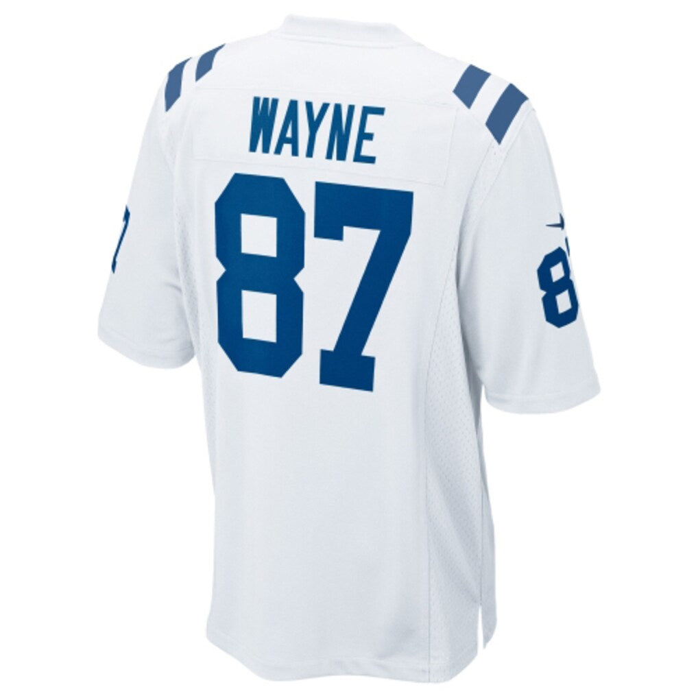 Custom #87 White IND Football Shirt Top