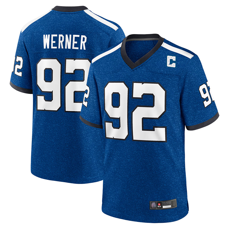 Custom #92 IND Football Shirt Top