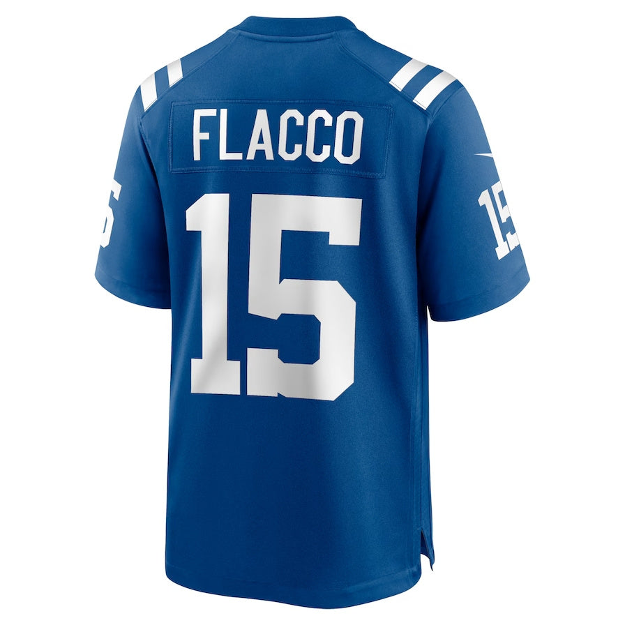 Custom #15 Royal IND Football Shirt Top