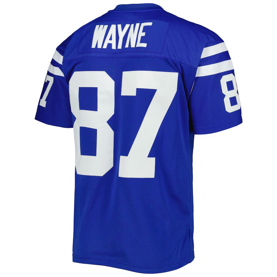 Custom #87 Royal IND Football Shirt Top