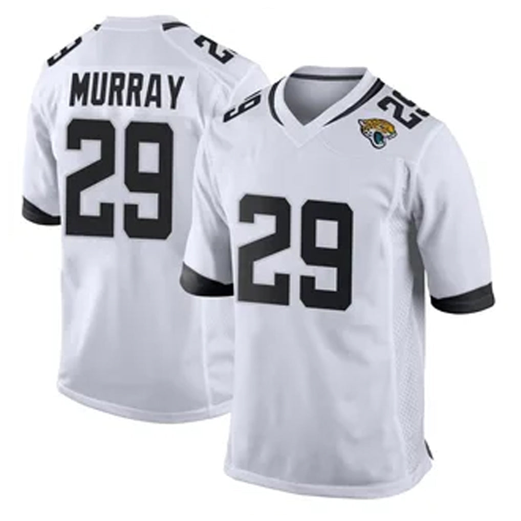 Custom #29 White JAX Football Shirt Top