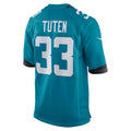 Custom #33 Teal JAX Football Shirt Top