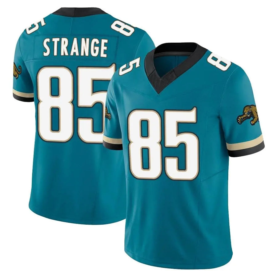 Custom #85 Teal JAX Football Shirt Top