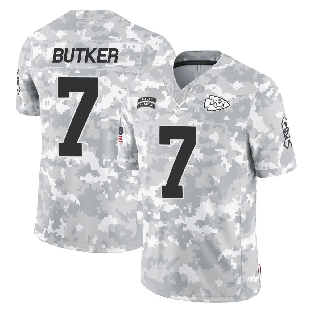 Custom #7 KC Football Shirt Top