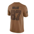 Custom #87 Brown KC Football Shirt Top