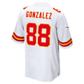 Custom #88 White KC Football Shirt Top