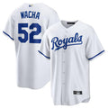 Custom #52 White KC Baseball Shirt Top