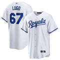Custom #67 White KC Baseball Shirt Top