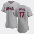 Custom #17 Gray LAA Baseball Shirt Top