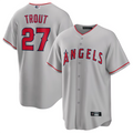 Custom #27 Silver LAA Baseball Shirt Top
