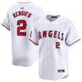 Custom #2 White LAA Baseball Shirt Top