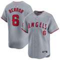 Custom #6 Gray LAA Baseball Shirt Top