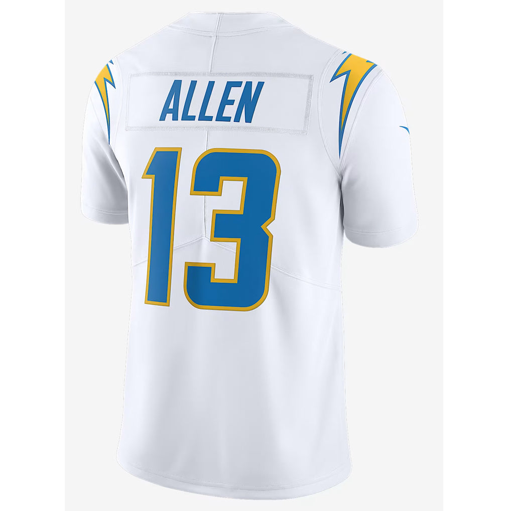 Custom #13 White LAC Football Shirt Top