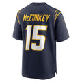 Custom #15 Navy LAC Football Shirt Top