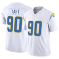 Custom #90 White LAC Football Shirt Top