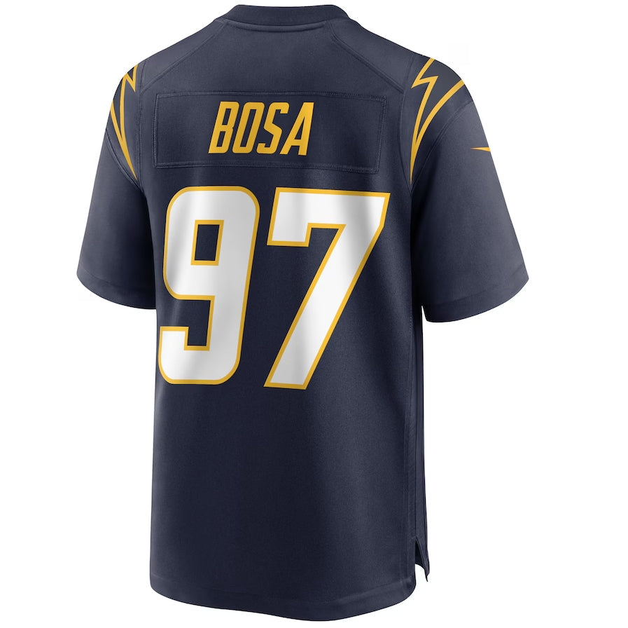 Custom #97 Navy LAC Football Shirt Top