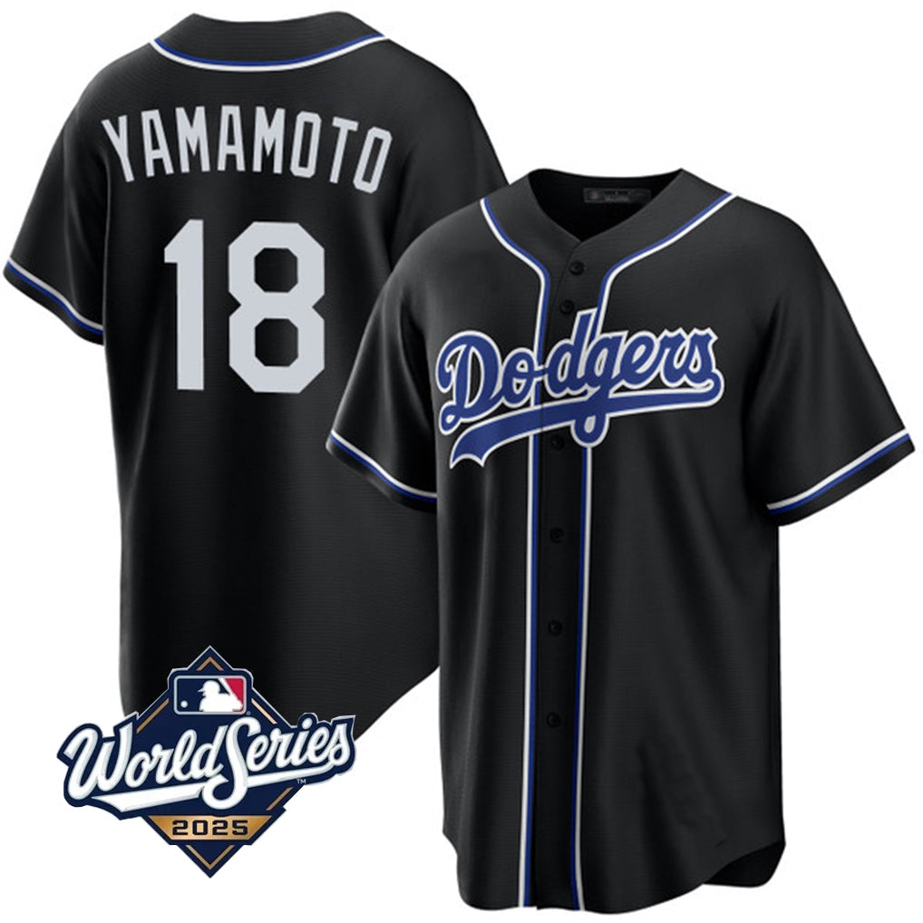 Custom #18 2025 LAD Baseball Shirt Top
