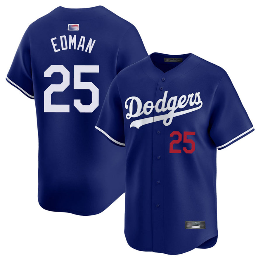 Custom #25 Royal LAD Baseball Shirt Top