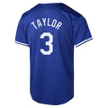 Custom #3 Royal LAD Baseball Shirt Top