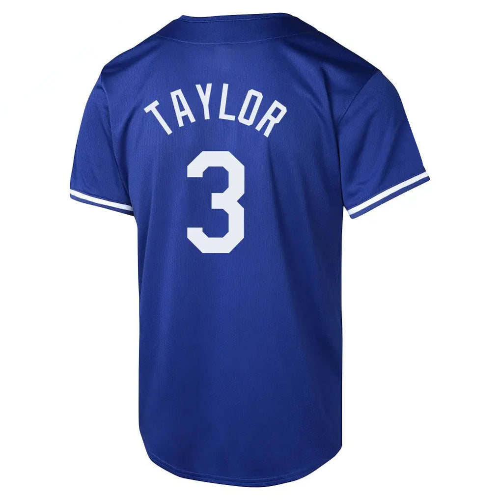 Custom #3 Royal LAD Baseball Shirt Top