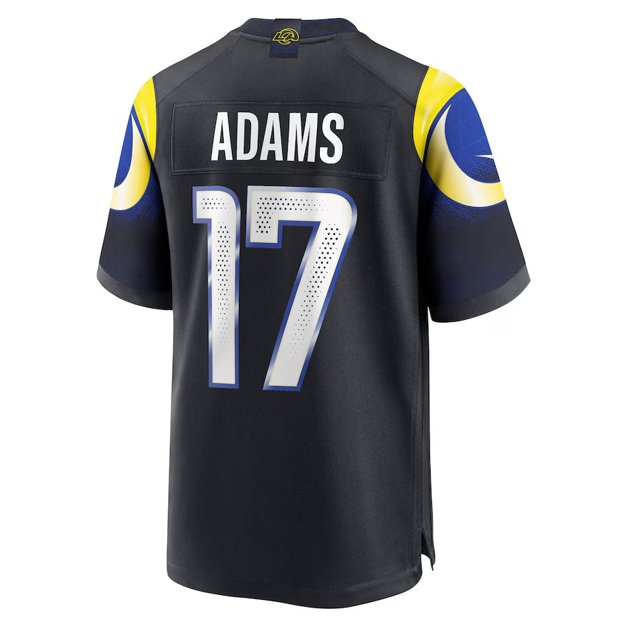 Custom #17 Blue LAR Football Shirt Top