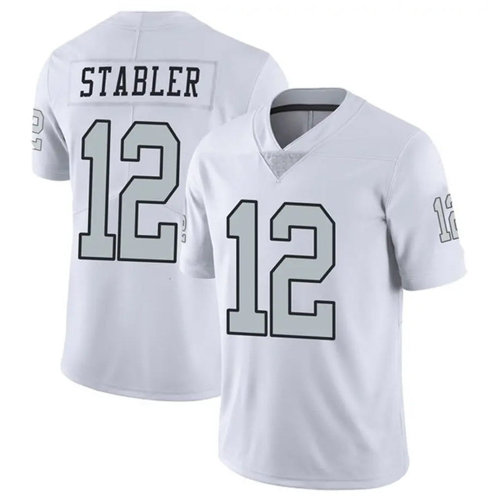 Custom #12 White LV Football Shirt Top