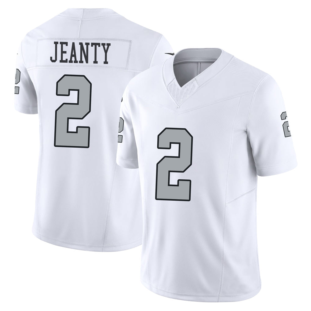 Custom #2 White LV Football Shirt Top