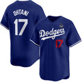 Custom #17 Royal LAD Baseball Shirt Top