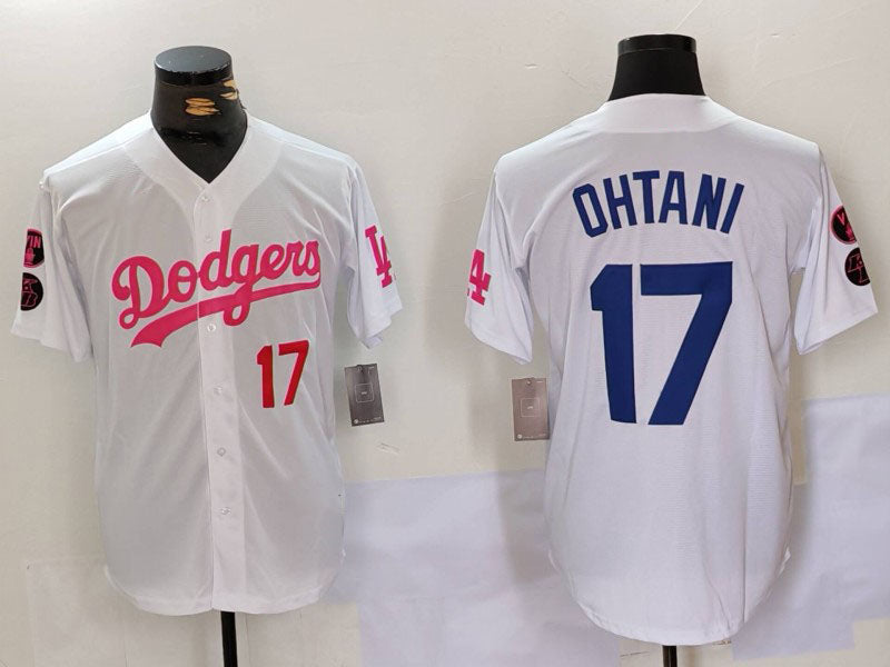Custom #17 LAD Baseball Shirt Top
